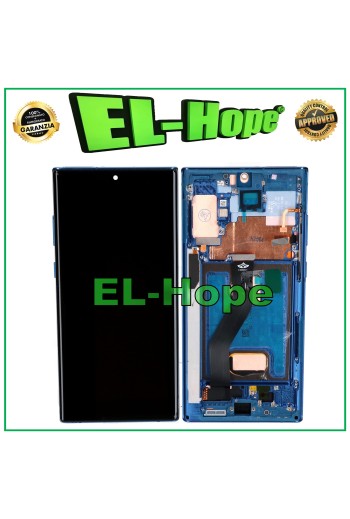 TFT-RAHMEN + TOUCH-LCD-DISPLAY FÜR SAMSUNG GALAXY NOTE 10 PLUS SM N975 N976 BLAU