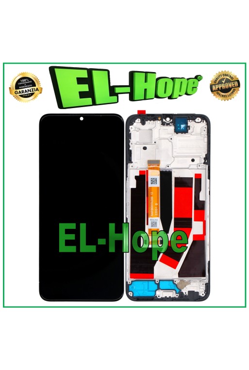 LCD-DISPLAY + RAHMEN FÜR OPPO A77 5G CPH2339 / K10 5G CPH2337 TOUCHSCREEN-GLAS