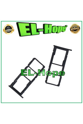 Slot Cart Fach Nano SIM SD-Karte Huawei Honor 8A JAT-LX1 LX2 LX3 L29 Schwarz