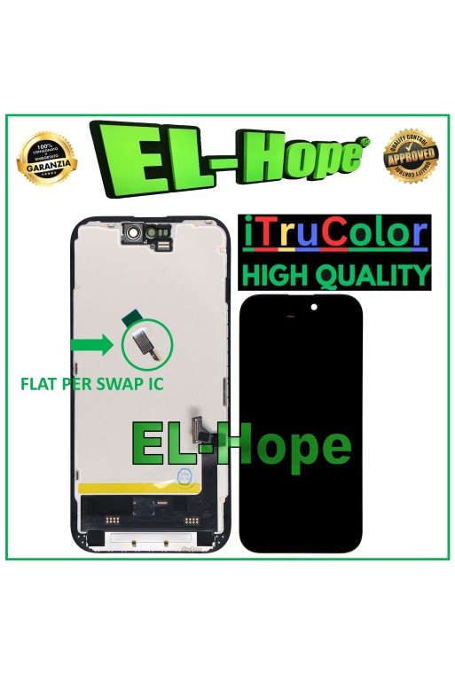 iTruColor SOFT OLED PREMIUM LCD-DISPLAY FÜR APPLE IPHONE 15 TOUCHSCREEN