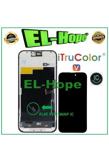 iTruColor INCELL LCD-DISPLAY FÜR APPLE IPHONE 15 PRO MAX TOUCHSCREEN-GLAS
