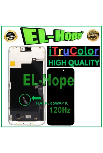 iTruColor SOFT OLED LCD DISPLAY 120Hz FÜR APPLE IPHONE 15 PRO MAX TOUCHGLAS