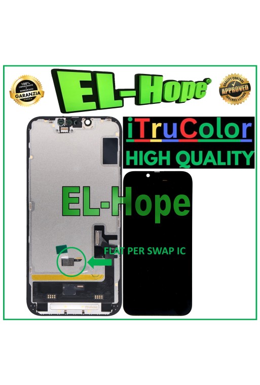iTruColor SOFT OLED PREMIUM LCD-DISPLAY FÜR APPLE IPHONE 14 TOUCHSCREEN