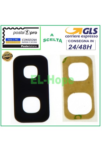 SAMSUNG S9 PLUS SM-G965 S9+ HINTERE KAMERALINSE GLAS DOPPELSEITIG KLEBEND