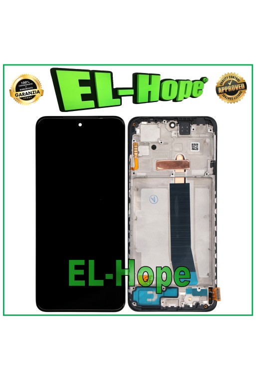TOUCH-DISPLAY + LCD-TFT-RAHMEN FÜR XIAOMI REDMI NOTE 11S 2201117SY /11S NFC 4G
