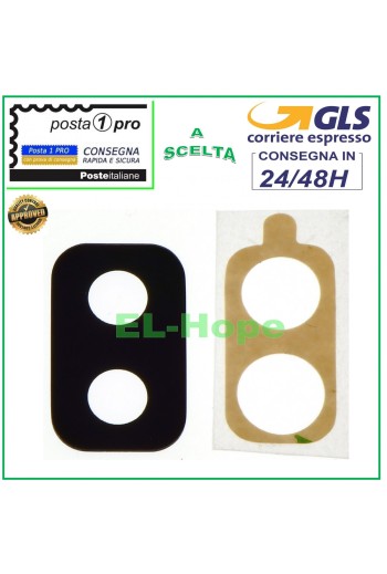 SAMSUNG A6 PLUS SM-A605 A6+ HINTERE KAMERALINSE GLAS DOPPELSEITIG KLEBEND