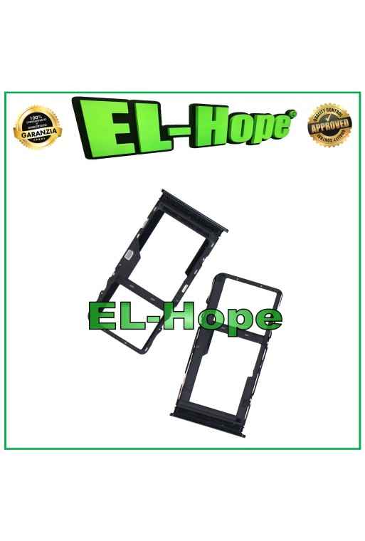 Slot Cart Fach Nano SIM Micro SD Karte für TCL 20L Plus T775H schwarz Gehäuse Slot Cart Fach Nano SIM Micro SD Karte für TCL 20L Plus T775H schwarz Gehäuse