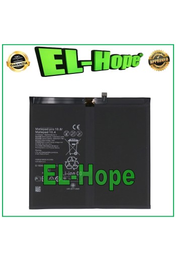 AKKU HB28D8C8ECW-12 FÜR HUAWEI MATEPAD PRO MRX-W09 WI-FI 2019 PARI ORIGINAL
