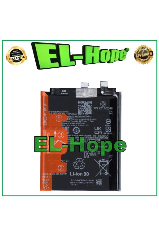 AKKU BP4G FÜR XIAOMI MI 13 2211133G 2211133C 4500 mAh GLEICH ORIGINAL