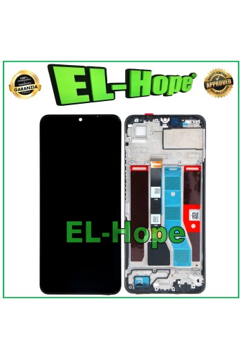 LCD-DISPLAY FÜR OPPO REALME NOTE 50 RMX3834 TOUCHSCREEN-GLAS SCHWARZER BILDSCHIRM
