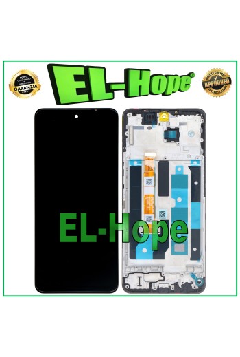 LCD-DISPLAY + RAHMEN FÜR OPPO REALME C65 5G RMX3910 TOUCHSCREEN-GLAS MONTIERT