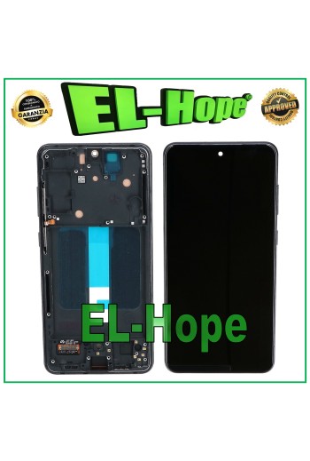 TFT-RAHMEN-LCD-DISPLAY FÜR SAMSUNG GALAXY S21 FE SM-G990B TOUCHSCREEN SCHWARZ