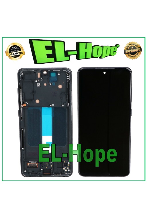 TFT-RAHMEN-LCD-DISPLAY FÜR SAMSUNG GALAXY S21 FE SM-G990B TOUCHSCREEN SCHWARZ