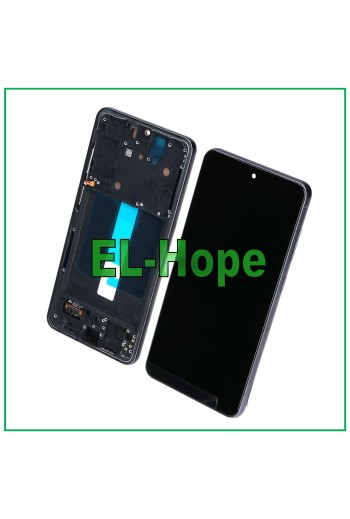 TFT-RAHMEN-LCD-DISPLAY FÜR SAMSUNG GALAXY S21 FE SM-G990B TOUCHSCREEN SCHWARZ