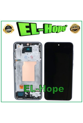 TFT-RAHMEN-LCD-DISPLAY FÜR SAMSUNG GALAXY A35 5G SM-A356 TOUCHSCREEN SCHWARZES GLAS