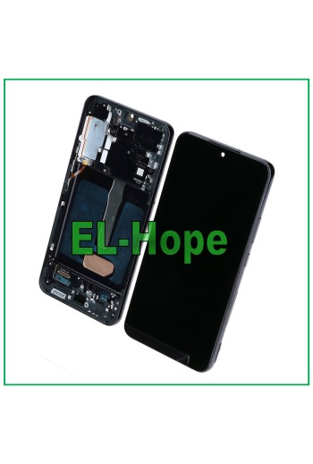 TFT-RAHMEN-LCD-DISPLAY FÜR SAMSUNG GALAXY S22+ PLUS SM-S906 TOUCHSCREEN SCHWARZ