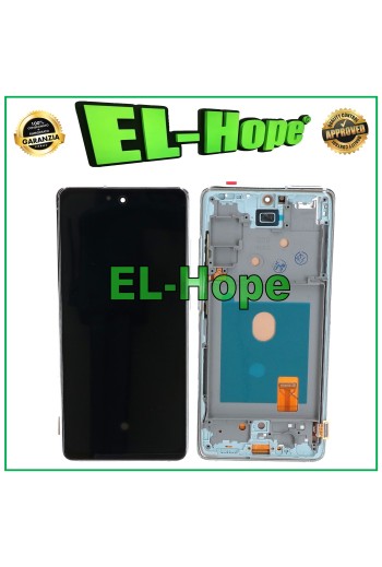 OLED LCD TOUCH DISPLAY + RAHMEN FÜR SAMSUNG GALAXY S20 FE SM G780F G781 WEISS