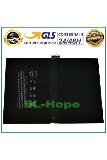 Ersatz-Lithium-Ionen-Akku für Apple iPad Pro 9.7 A1673 A1674 A1675 A1664, 7306 mAh