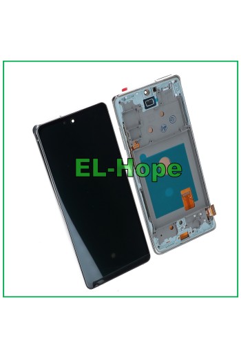 OLED LCD TOUCH DISPLAY + RAHMEN FÜR SAMSUNG GALAXY S20 FE SM G780F G781 WEISS