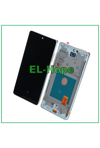 OLED LCD TOUCH DISPLAY + RAHMEN FÜR SAMSUNG GALAXY S20 FE SM G780F G781 WEISS