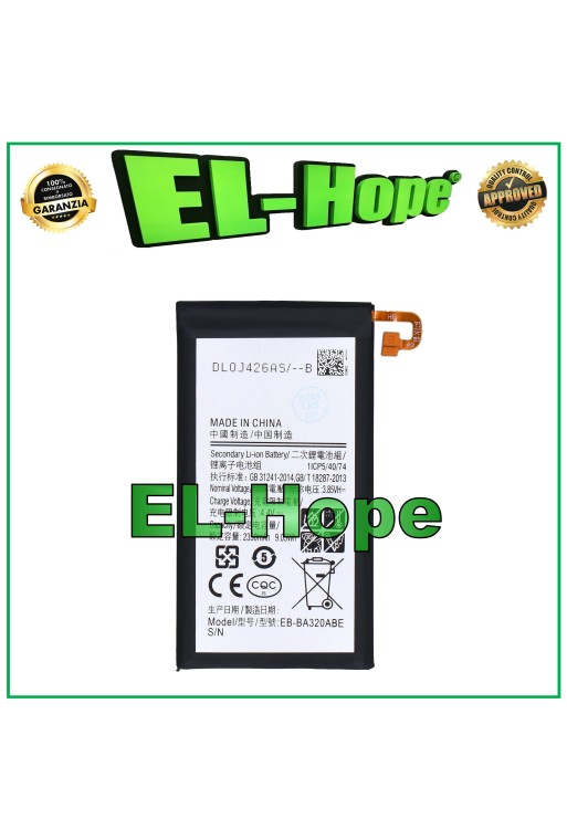 AKKU EB-BA320ABE FÜR SAMSUNG GALAXY A3 2017 SM-A320 2350 mAh GLEICH ORIGINAL