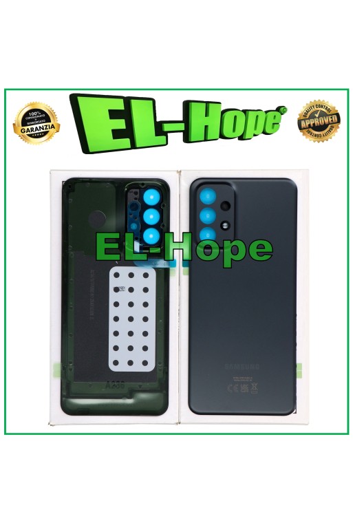 ORIGINAL SAMSUNG GALAXY A23 5G SM-A236B AKKU-ABDECKUNG RÜCKSEITE CASE SCHWARZ ORIGINAL SAMSUNG GALAXY A23 5G SM-A236B AKKU-ABDECKUNG RÜCKSEITE CASE SCHWARZ