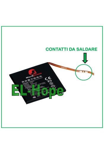 UNIVERSAL-ERSATZAKKUS FÜR OPPO SMARTPHONE UND TABLET 3,8 V 2800 mAh 