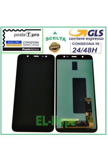 LCD-DISPLAY FÜR SAMSUNG GALAXY J8 2018 J810Y J810F TOUCHSCREEN GLASBILDSCHIRM