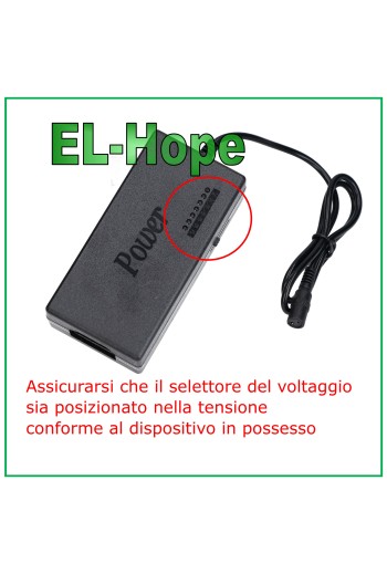 UNIVERSAL REISEAKKU-LADEGERÄT FÜR PC NOTEBOOK NETZTEIL 120W 8 ADAPTER