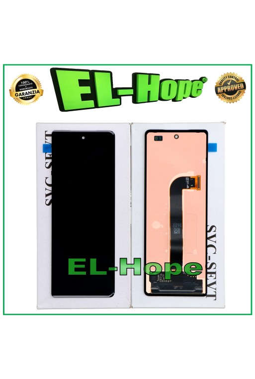 ORIGINAL EXTERNES LCD-TOUCH-DISPLAY SAMSUNG GALAXY Z FOLD 2 5G 2020 SM-F916 SCHWARZ