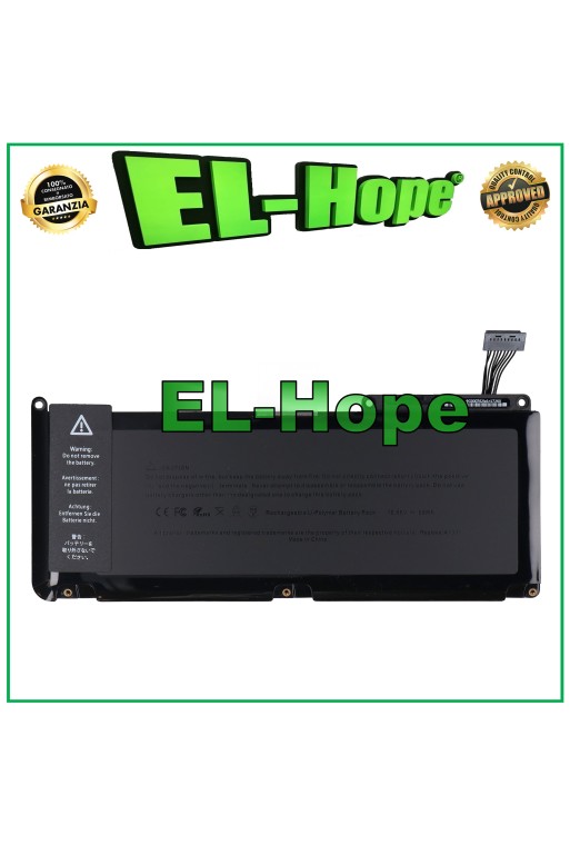 Ersatzakku A1331 für Apple MacBook 13 Zoll, 2009–2010, A1342, 5200 mAh