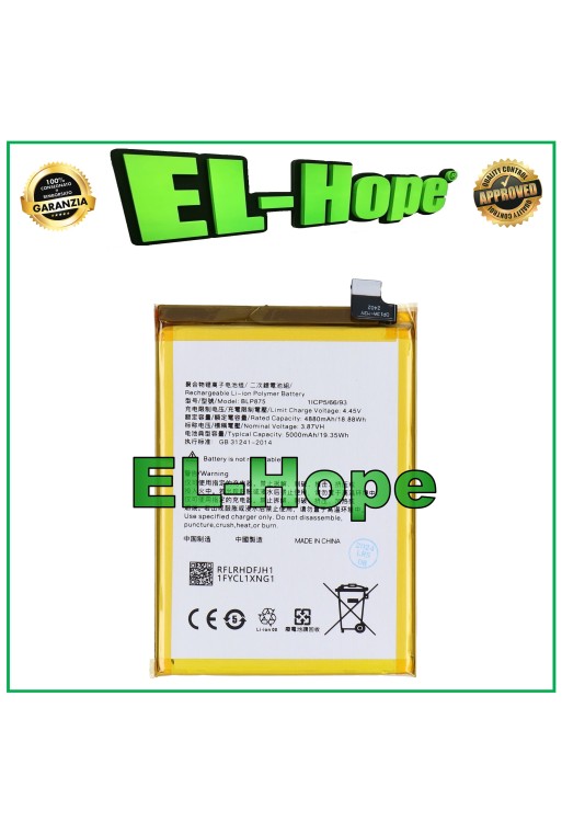 BLP875 AKKU FÜR OPPO REALME 9 5G NARZO 50 RMX3286 C55 RMX3710 ORIGINAL