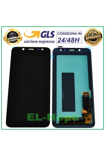 LCD-DISPLAY FÜR SAMSUNG GALAXY A6 2018 A600 SM-A600F TOUCHSCREEN GLASBILDSCHIRM