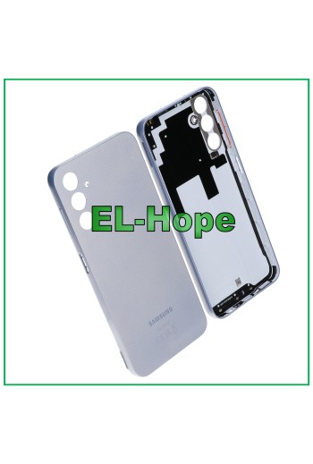 ORIGINAL SAMSUNG GALAXY A14 4G SM-A145F AKKU-COVER RÜCKSEITE SILBER