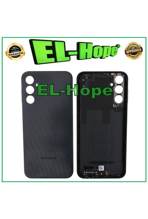 ORIGINAL SAMSUNG GALAXY A14 4G SM-A145F AKKU-COVER RÜCKSEITE SCHWARZ