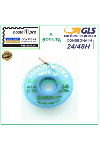 BRAID ENTLÖTHÜLSE BRAID NET SCHWEISSZINNEN LÖTEN 2mm X 1 MT