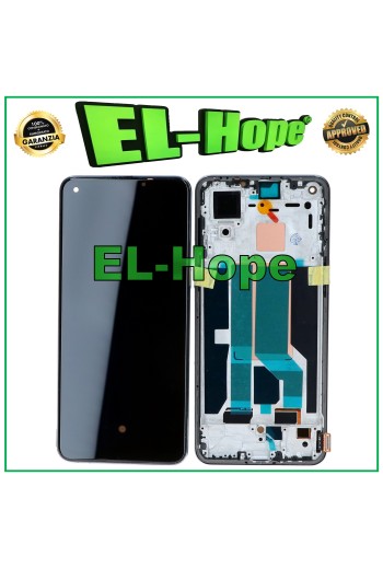 OLED-LCD-DISPLAY + RAHMEN FÜR ONEPLUS NORD 2 5G DN2101 DN2103 TOUCHSCREEN-GLAS