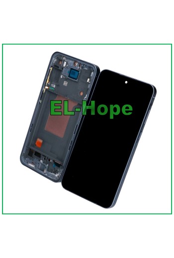 TFT-RAHMEN-LCD-DISPLAY FÜR SAMSUNG GALAXY A55 5G SM-A556 A556B TOUCHSCREEN SCHWARZ