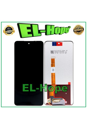 LCD-DISPLAY FÜR OPPO REALME 12 LITE TOUCHSCREEN GLASBILDSCHIRM MONTIERTER SCHWARZER