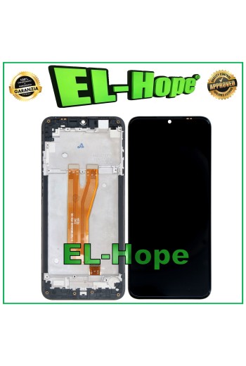 LCD-DISPLAY + RAHMEN FÜR ZTE BLADE A53 / A53 PLUS TOUCHSCREEN MONTIERT SCHWARZ