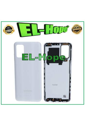 ORIGINAL SAMSUNG GALAXY A03S SM-A037F BATTERIEABDECKUNG GLASKÖRPER WEISS