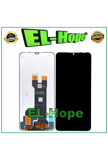 LCD-DISPLAY FÜR ZTE BLADE A73 5G TOUCHSCREEN GLASBILDSCHIRM MONTIERTES SCHWARZES
