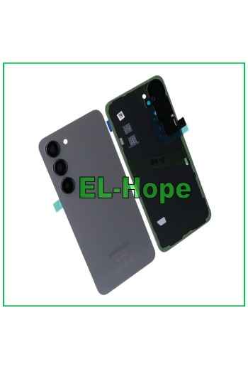 ORIGINAL SAMSUNG GALAXY S23 5G SM-S911B BATTERIEABDECKUNG GLASKÖRPER GRAU