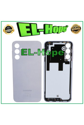 ORIGINAL SAMSUNG GALAXY A14 4G SM-A145F AKKU-ABDECKUNG GLASKÖRPER SILBER