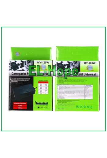  UNIVERSAL-NETZTEIL PC NOTEBOOK DC 12V / 15V / 16V / 18V / 19V / 20V / 24V
