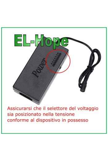  UNIVERSAL-NETZTEIL PC NOTEBOOK DC 12V / 15V / 16V / 18V / 19V / 20V / 24V