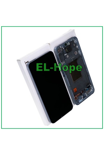 ORIGINAL OLED TOUCH DISPLAY SAMSUNG GALAXY A55 5G 2024 SM-A556 RAHMEN SCHWARZ MARINE