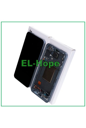 ORIGINAL OLED TOUCH DISPLAY SAMSUNG GALAXY A55 5G 2024 SM-A556 RAHMEN SCHWARZ MARINE