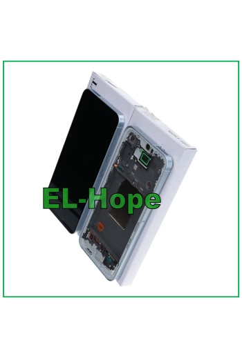 ORIGINAL OLED LCD TOUCH DISPLAY SAMSUNG GALAXY A55 5G 2024 SM-A556 BLAUER RAHMEN
