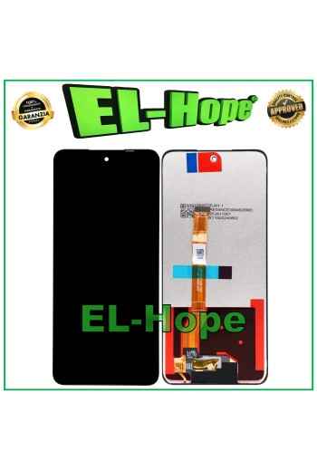 LCD-DISPLAY FÜR OPPO REALME C65 4G GLAS-TOUCHSCREEN MONTIERTES SCHWARZES